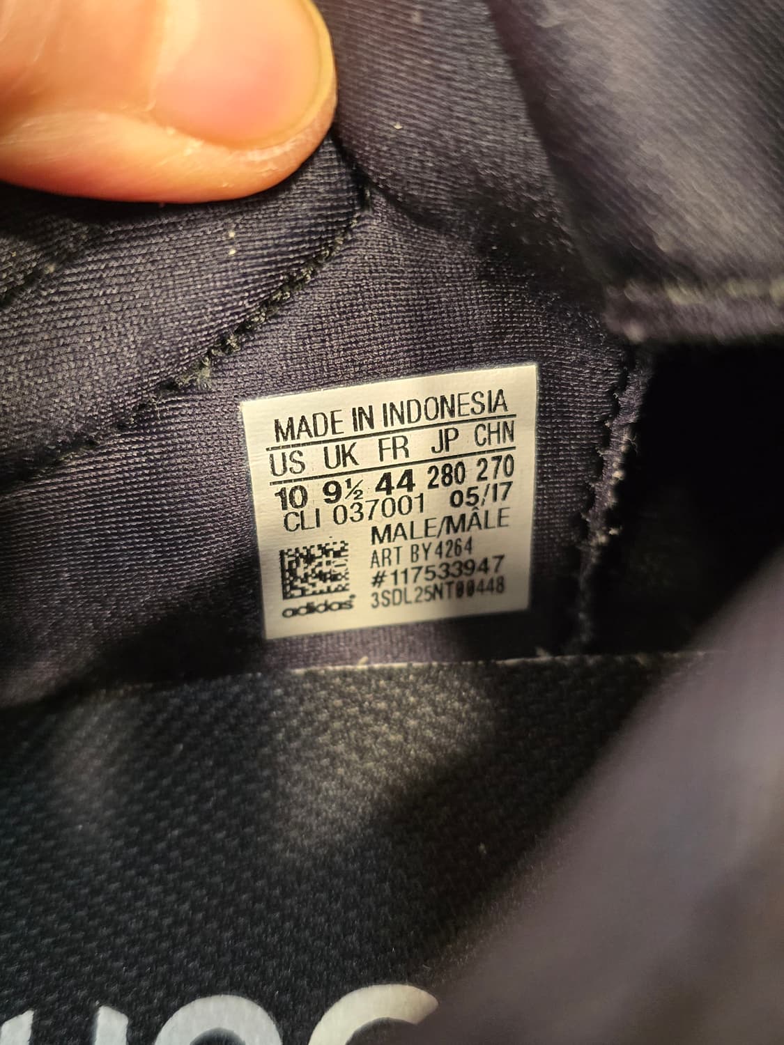 아디다스 알파바운스 검정 운동화 280 상품이미지7