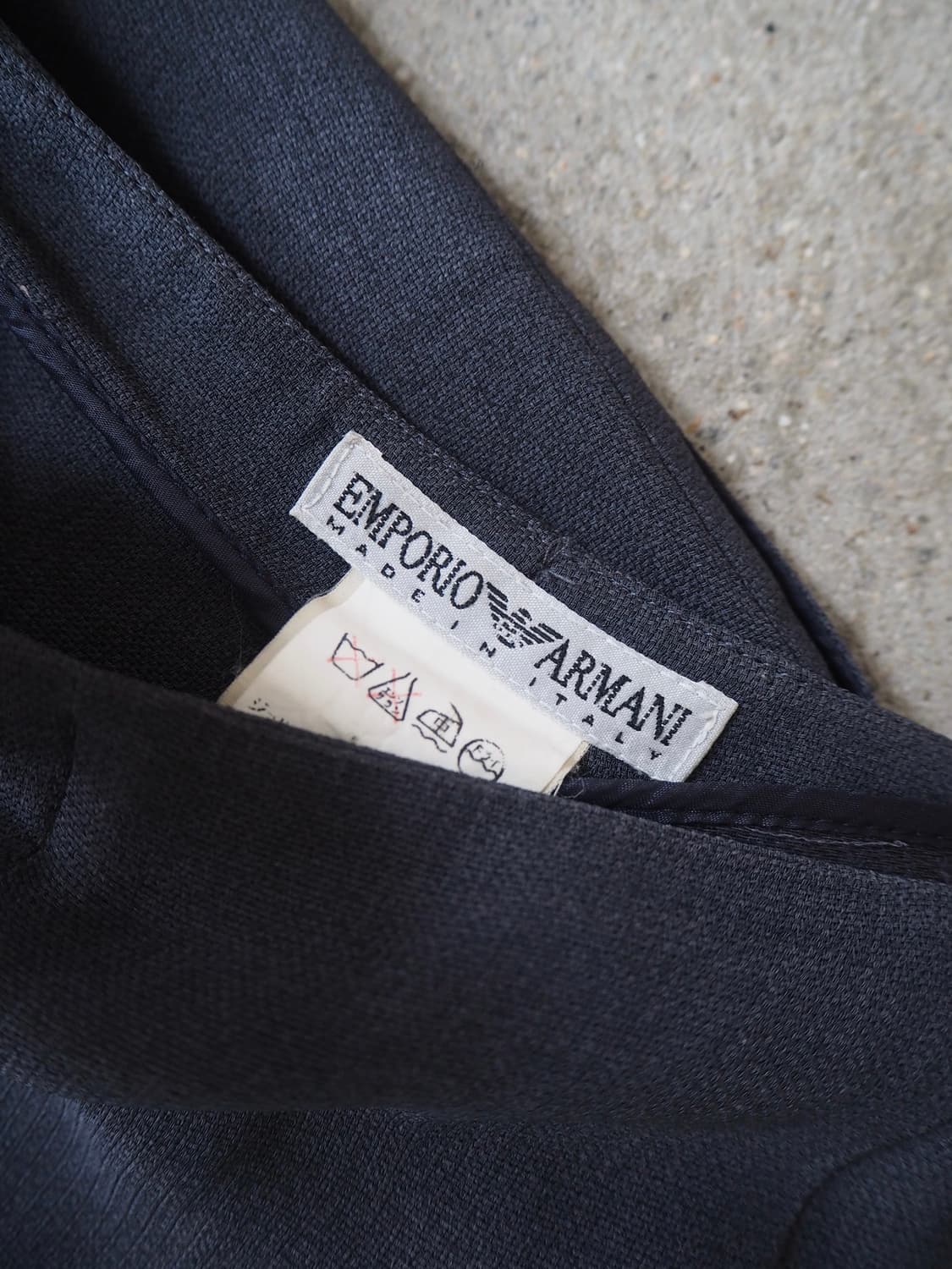 1990's EMPORIO ARMANI viscose trousers  상품이미지7
