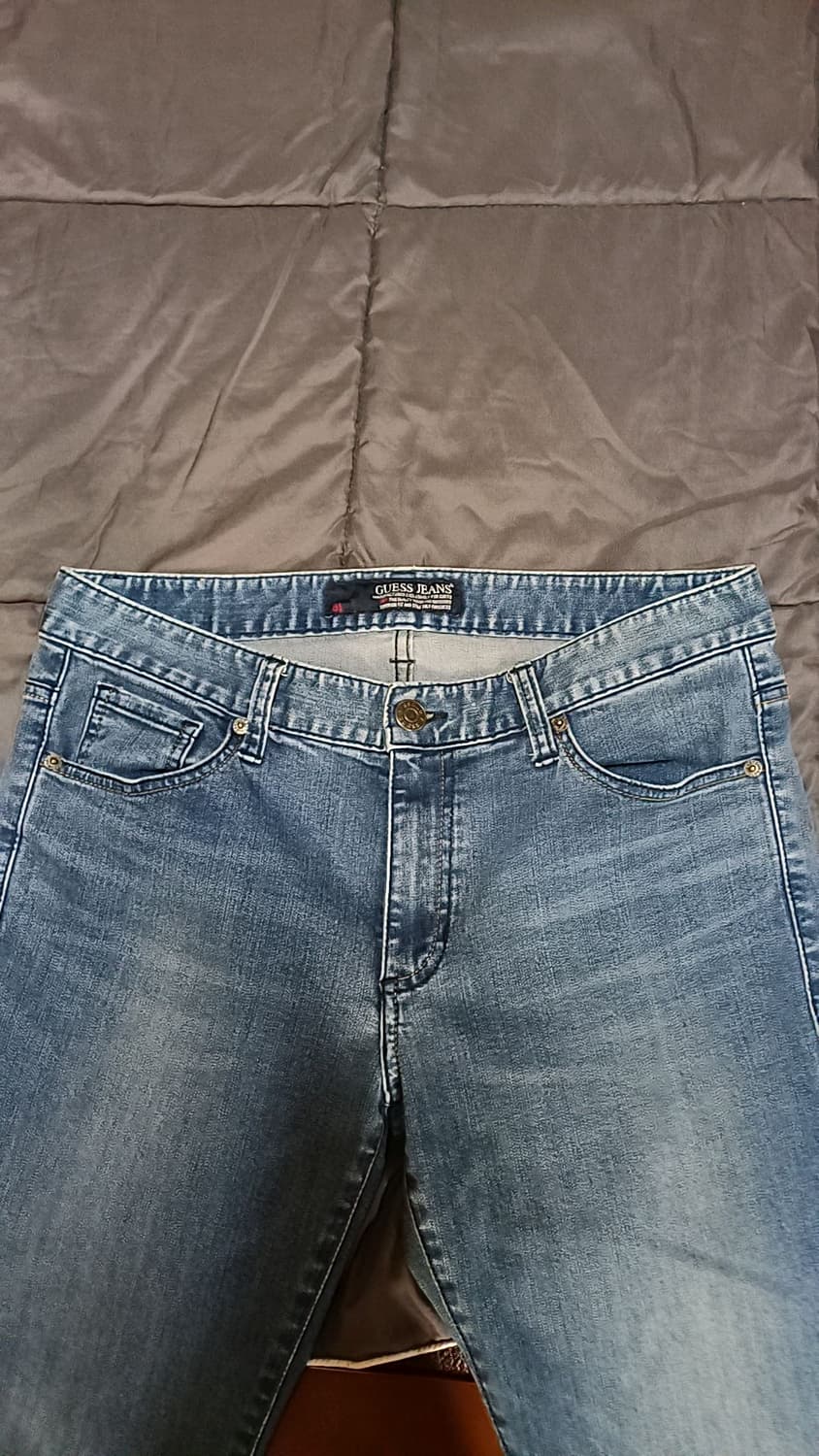 게스 슬림스판청바지 32인치 기장102 상품이미지2