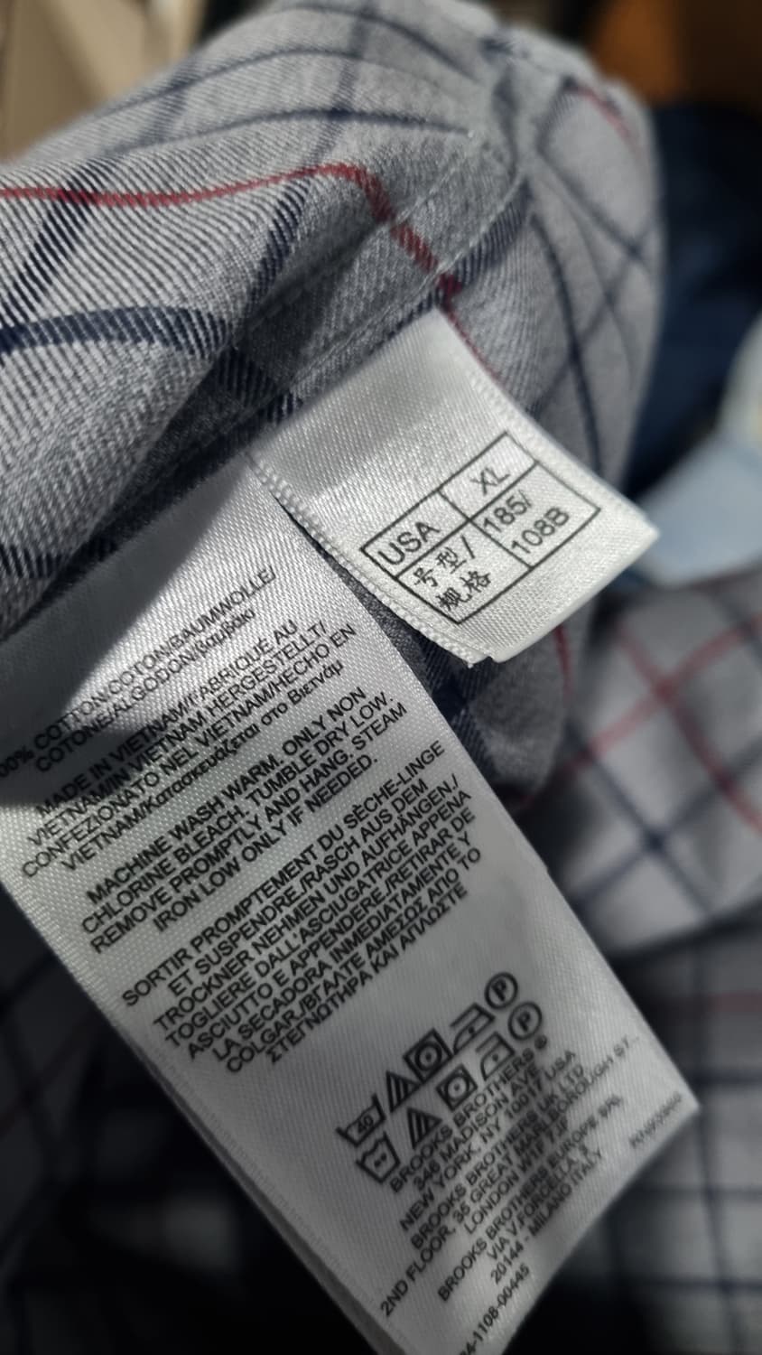 브룩스브라더스 115사이즈 봄 셔츠 남방 리젠트핏 상태최상 상품이미지4