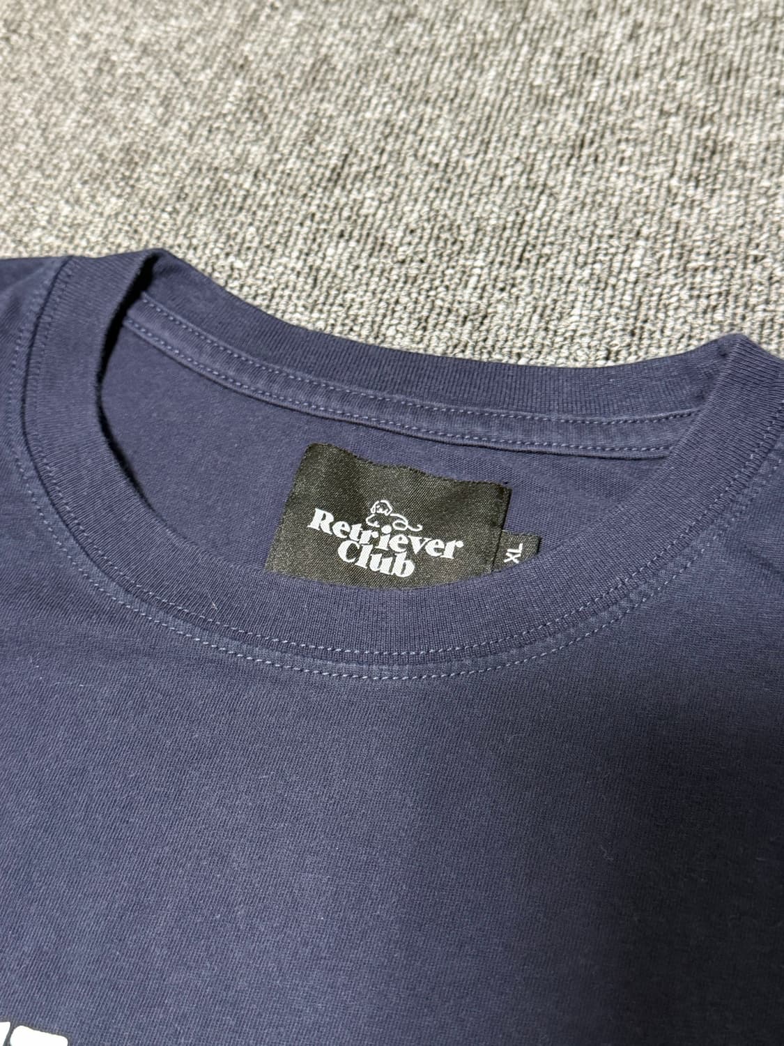 리트리버클럽 반팔티 네이비 상품이미지2