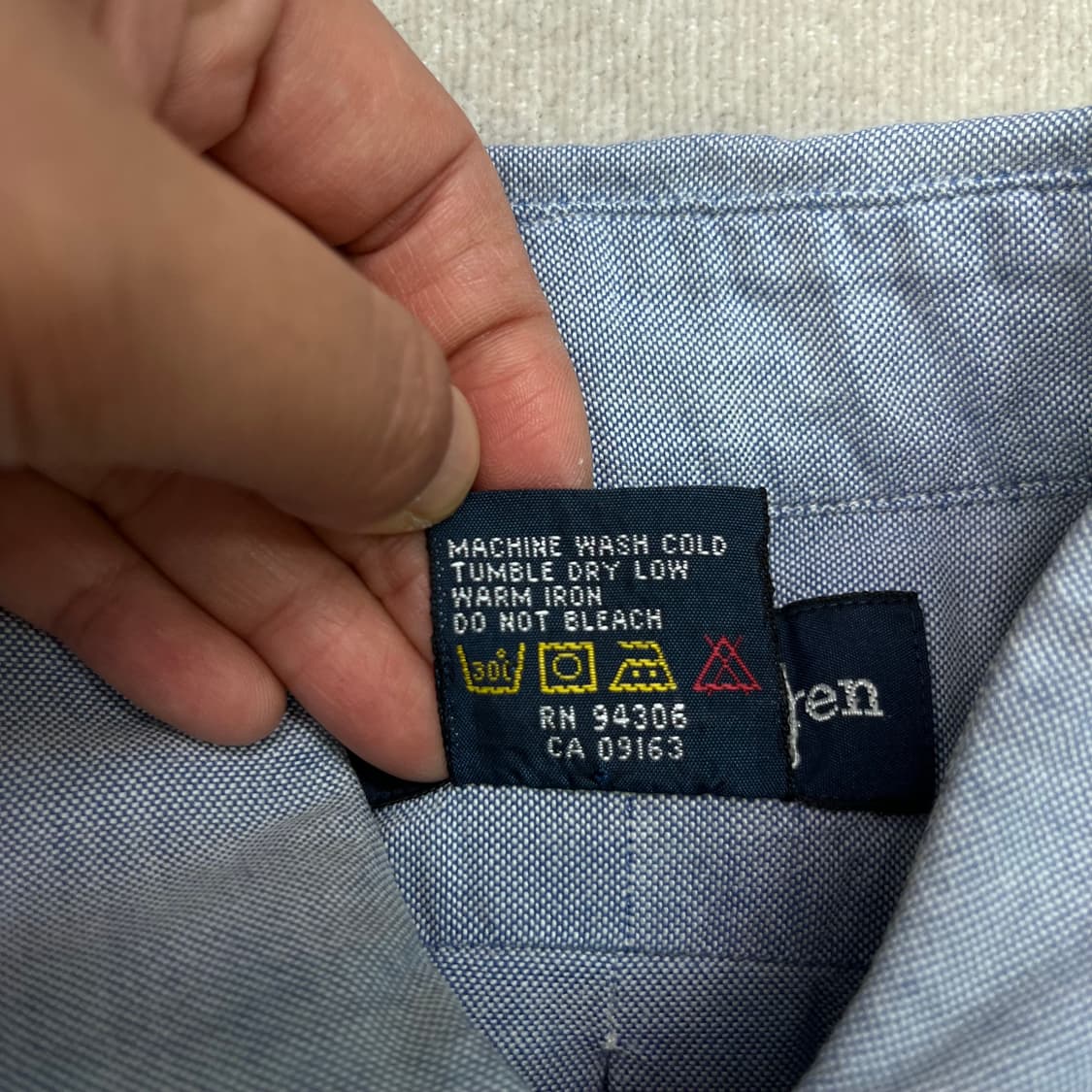 100 폴로 랄프로렌 옥스포드 코튼 셔츠 상품이미지4