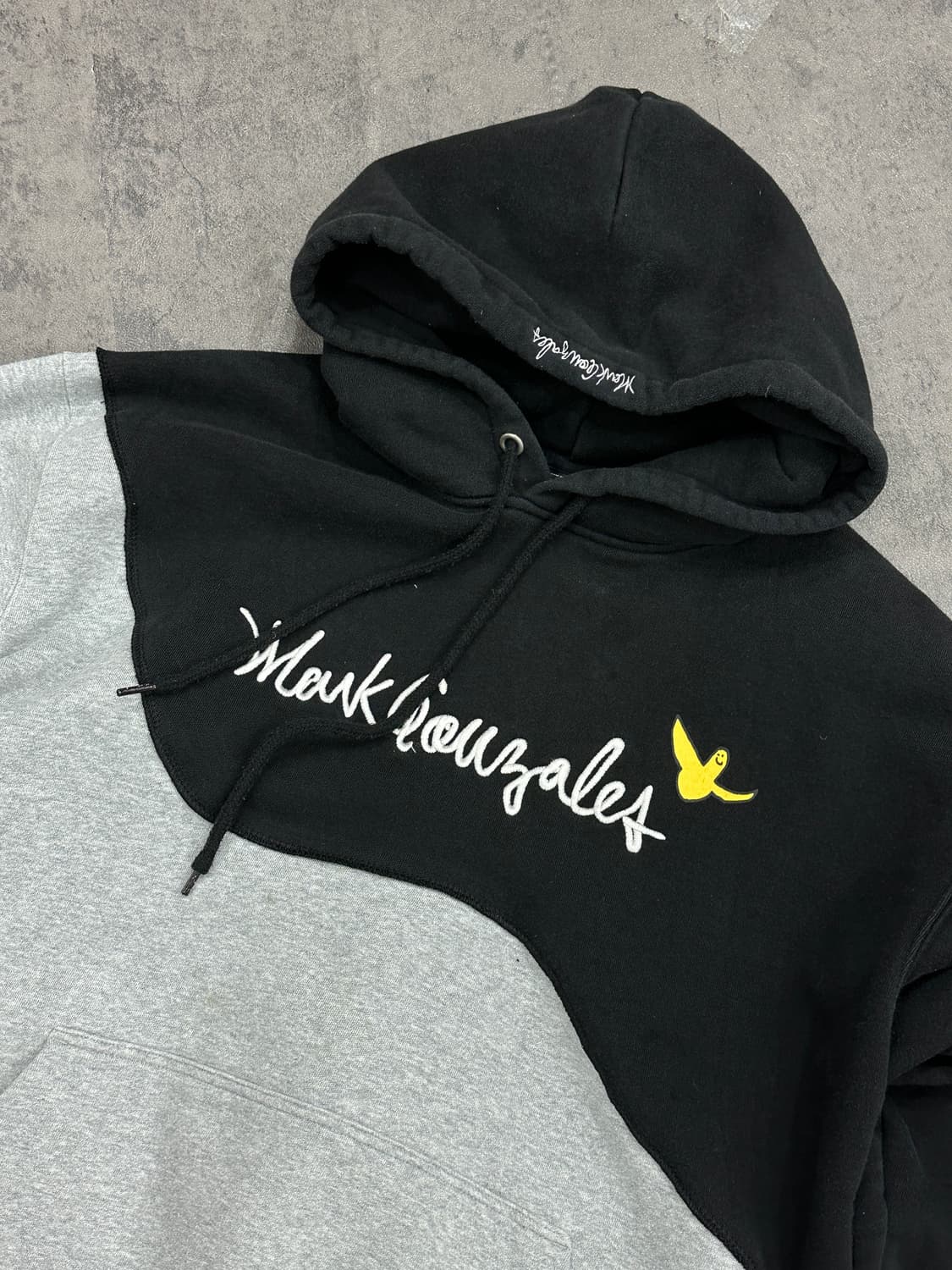 마크곤잘레스 자수 로고 믹스 커스텀 후드티 상품이미지2