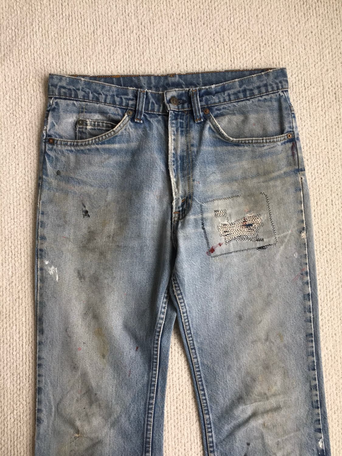 70-80‘s levis 리바이스 517 66사양 오렌지탭 상품이미지2