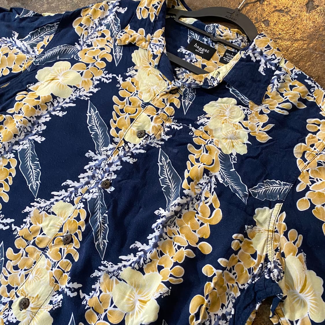 빈티지 하와이안 반팔 셔츠 상품이미지3