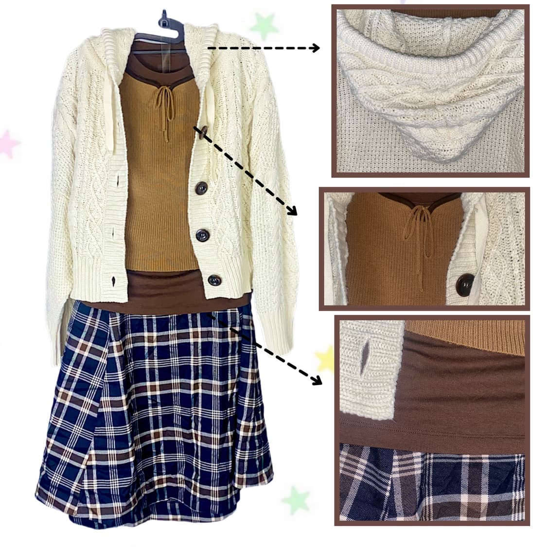 🍒키키의 블루 브라운 코지set🍒 상품이미지2