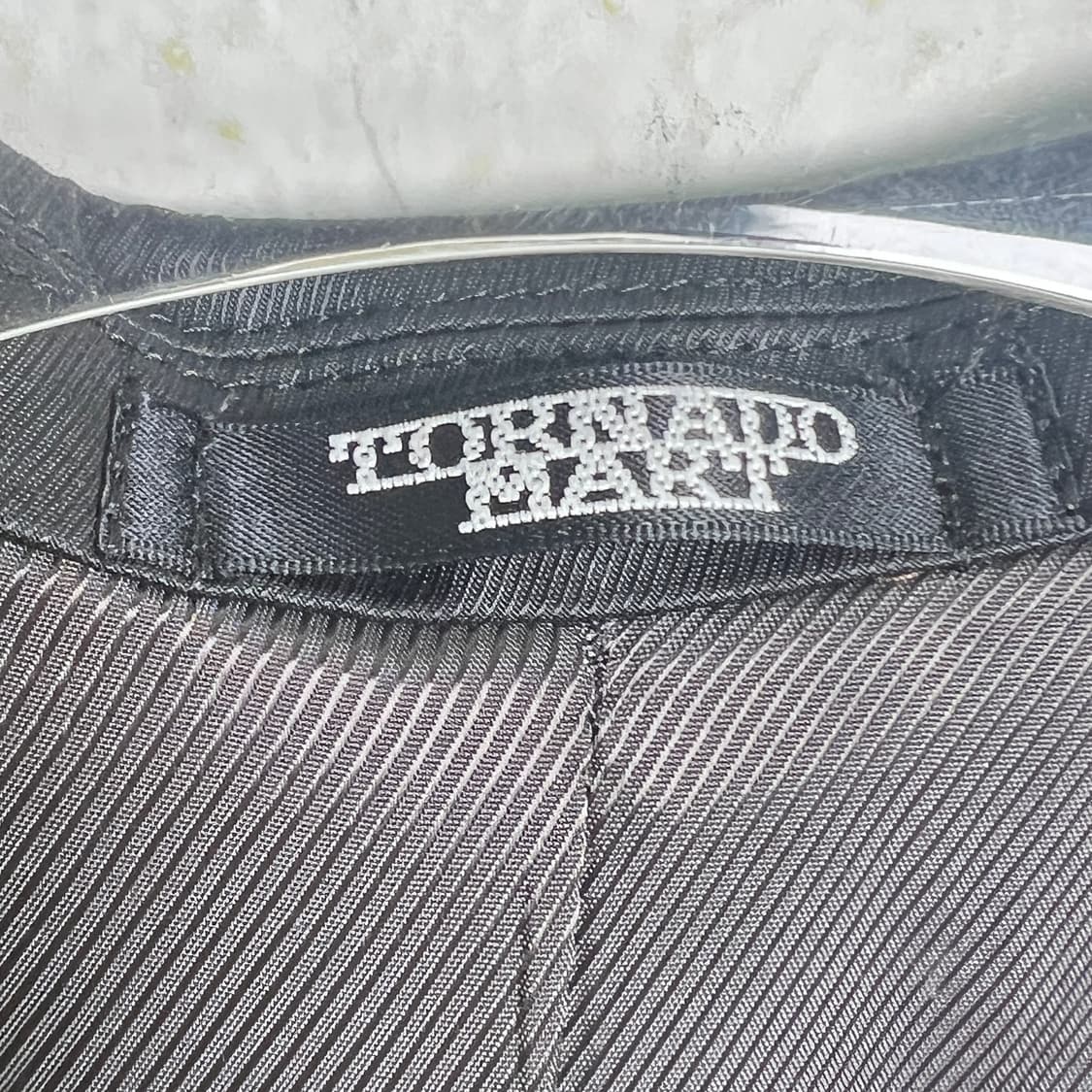 Tornado mart 토네이도 마트 블랙 수트 베스트 L 상품이미지4