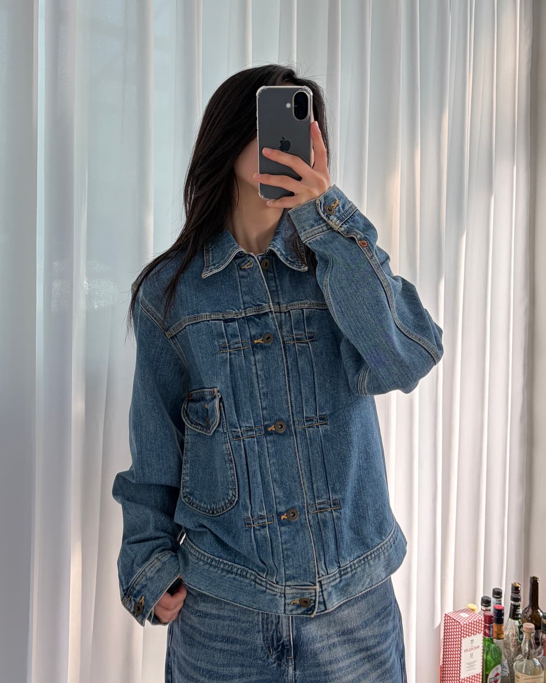 [S]Lee 리 90s JPN 0401 카우보이 1세대 데님 트러커 자켓 상품이미지1