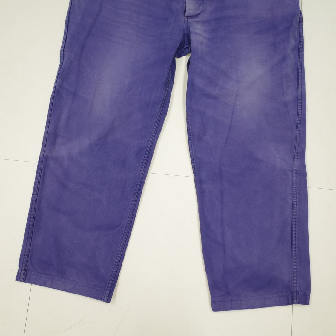 80s 프렌치 Barbe Bleue 페이디드 워크 팬츠 36 상품이미지3