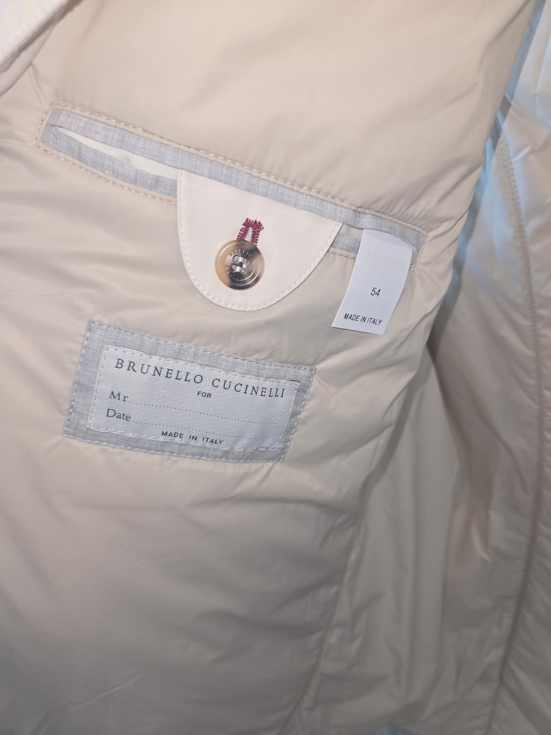 브루넬로 쿠치넬리 25ss 신형 후드 패딩 조끼 54 새상품급 판매합니다 상품이미지3