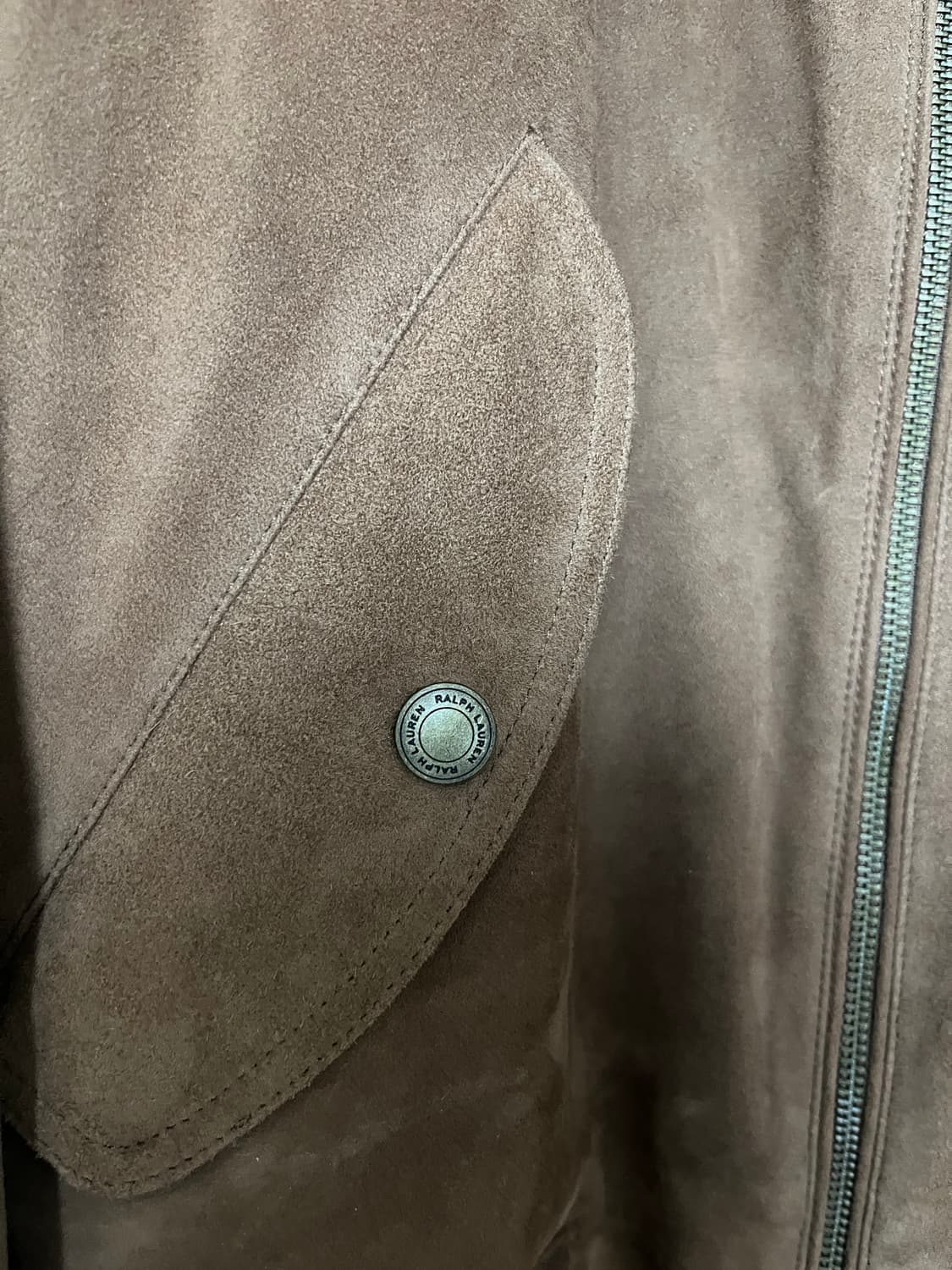 폴로 랄프로렌 스웨이드 플라이트 재킷 상품이미지6