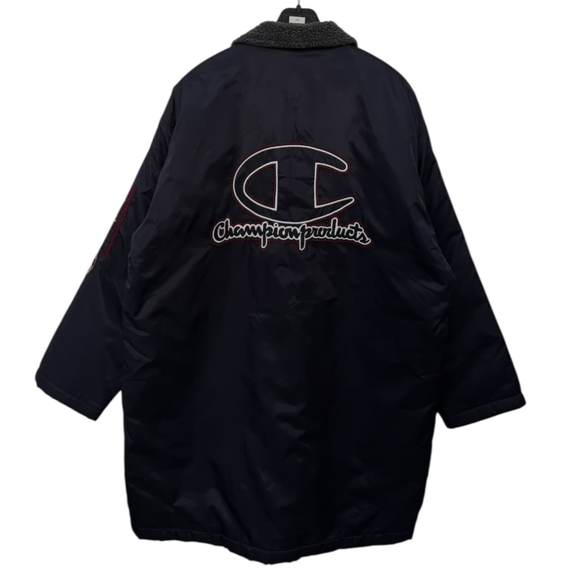 챔피온usa 백로고 양털 롱 점퍼 상품이미지1