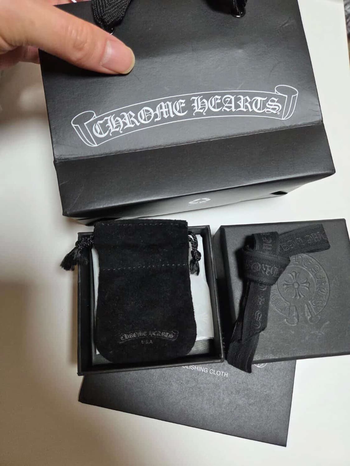 크롬하츠 더블 플로랄링 19호 상품이미지5