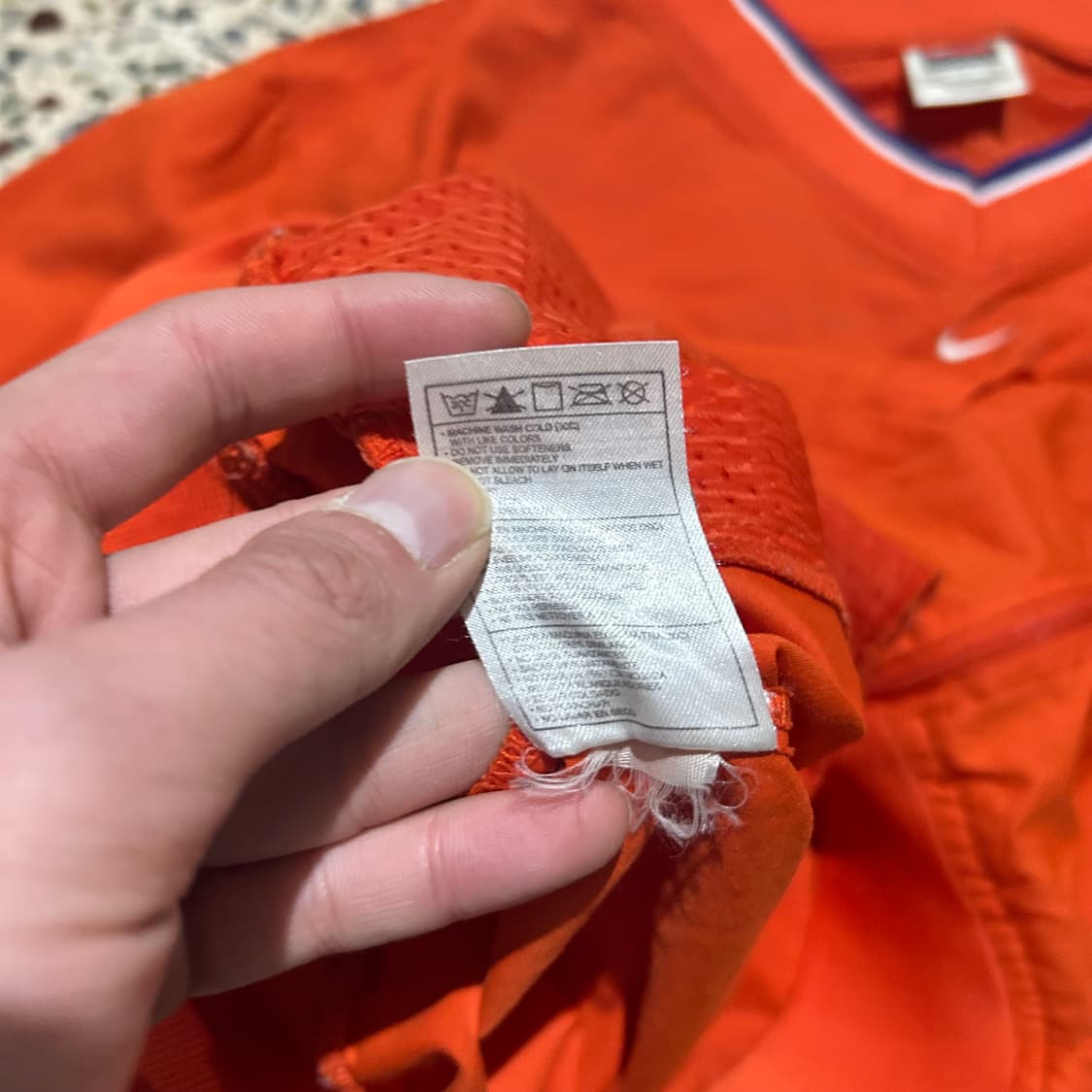 나이키 클렘슨 오렌지 유니폼 웜업 상품이미지7