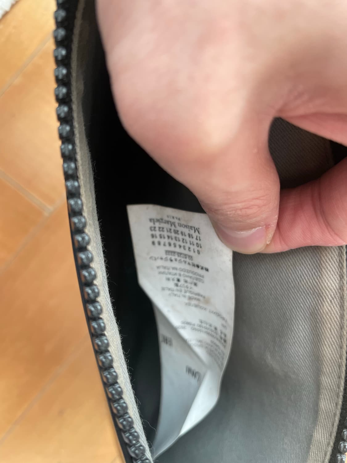 메종 마르지엘라 블랙클러치 상품이미지4