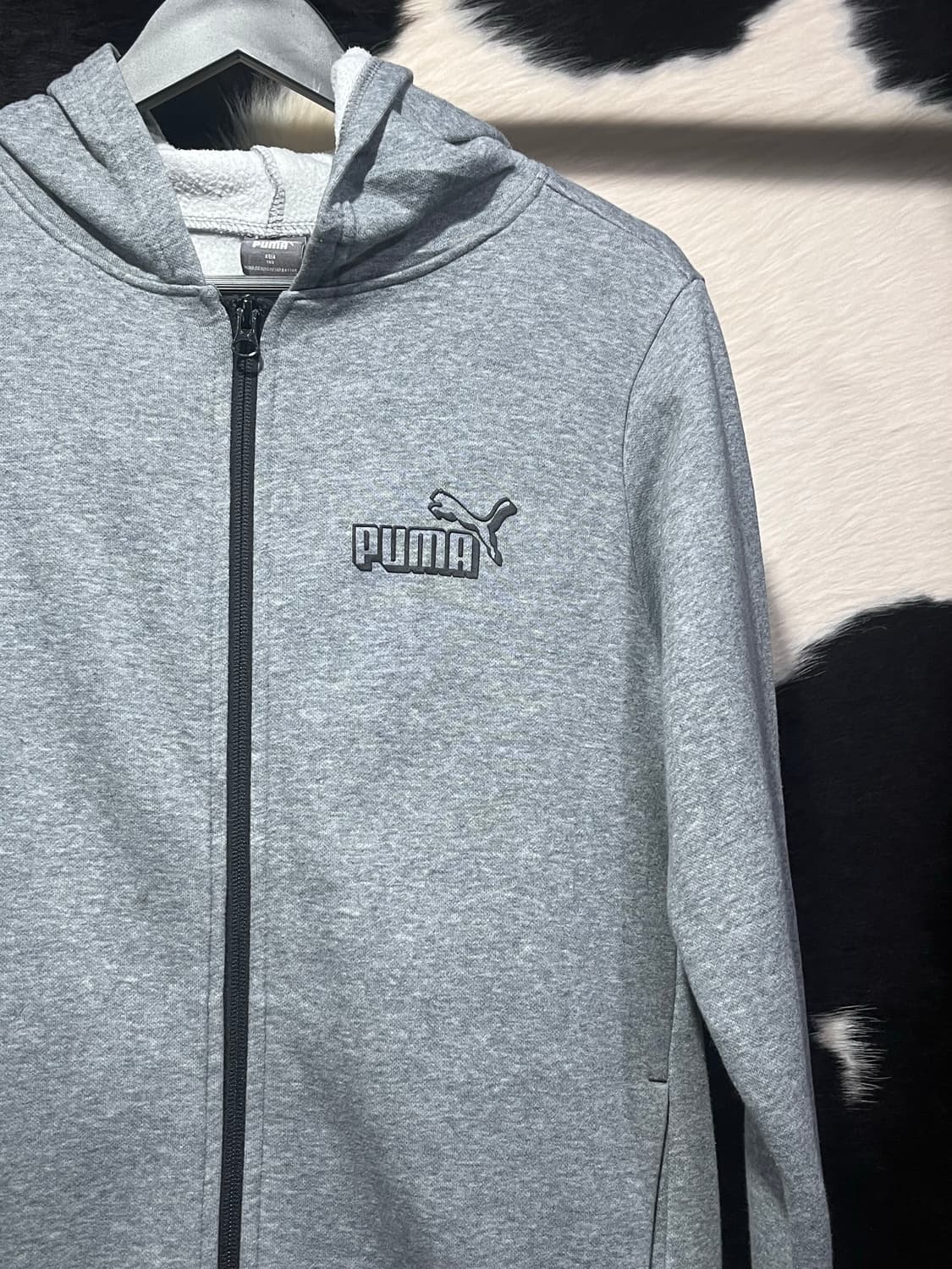 푸마 슬림핏 후드집업 상품이미지3