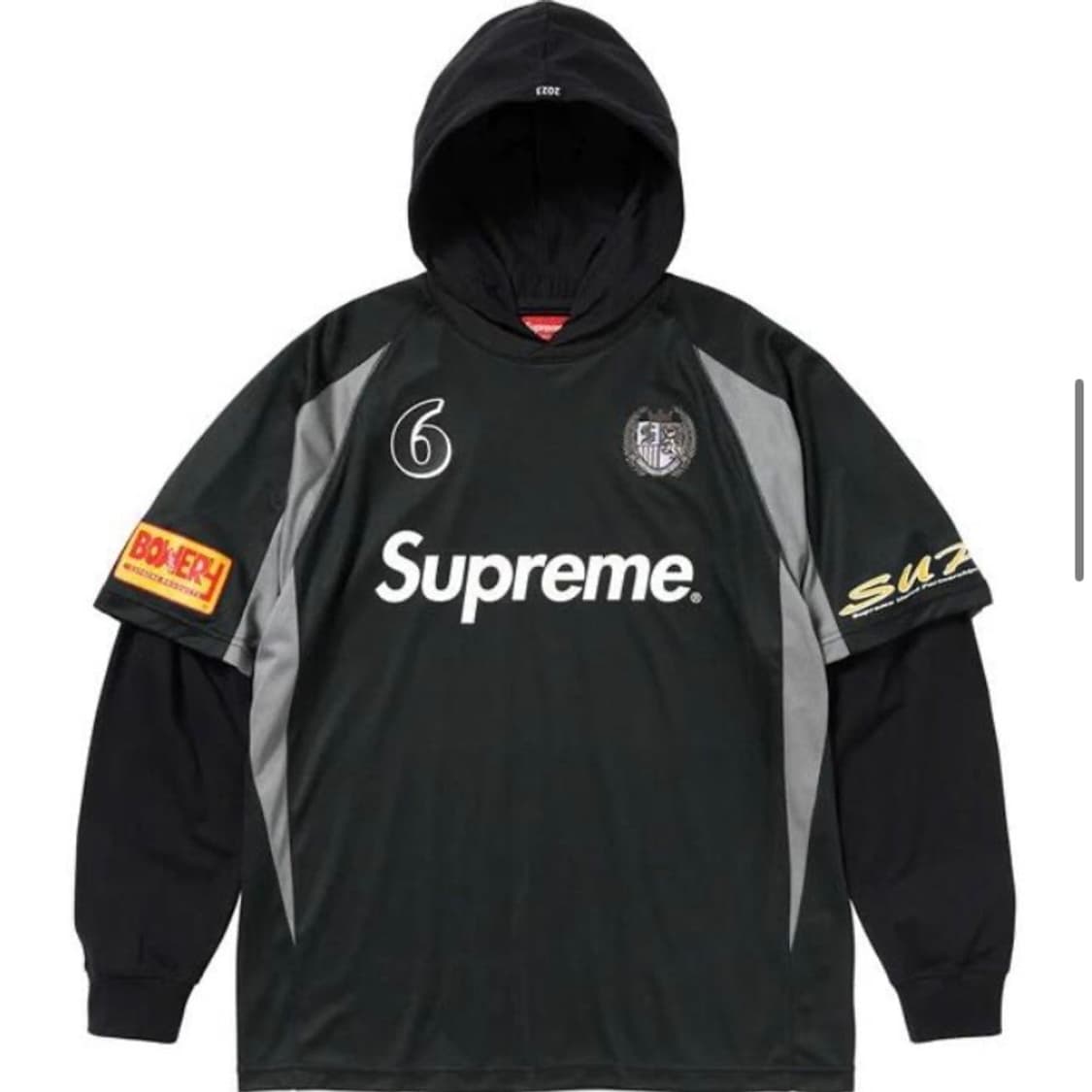 슈프림 후디드 사커 져지 23fw 상품이미지2