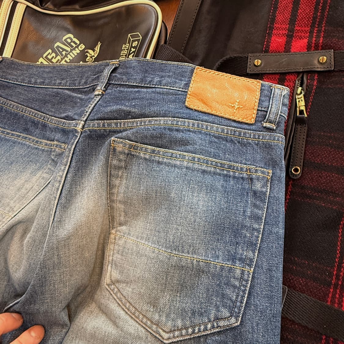 빔즈 플러스 셀비지 데님 32 33 일본 원단 일본 생산 상품이미지6
