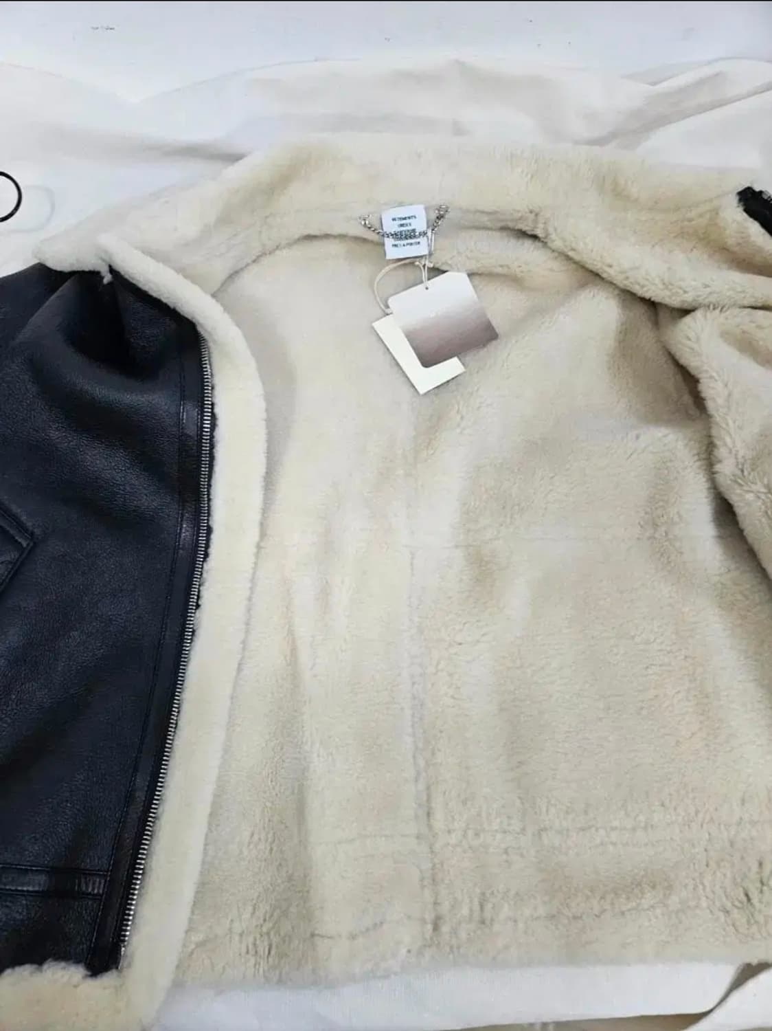 베트멍 시어링 무톤자켓 L 상품이미지3