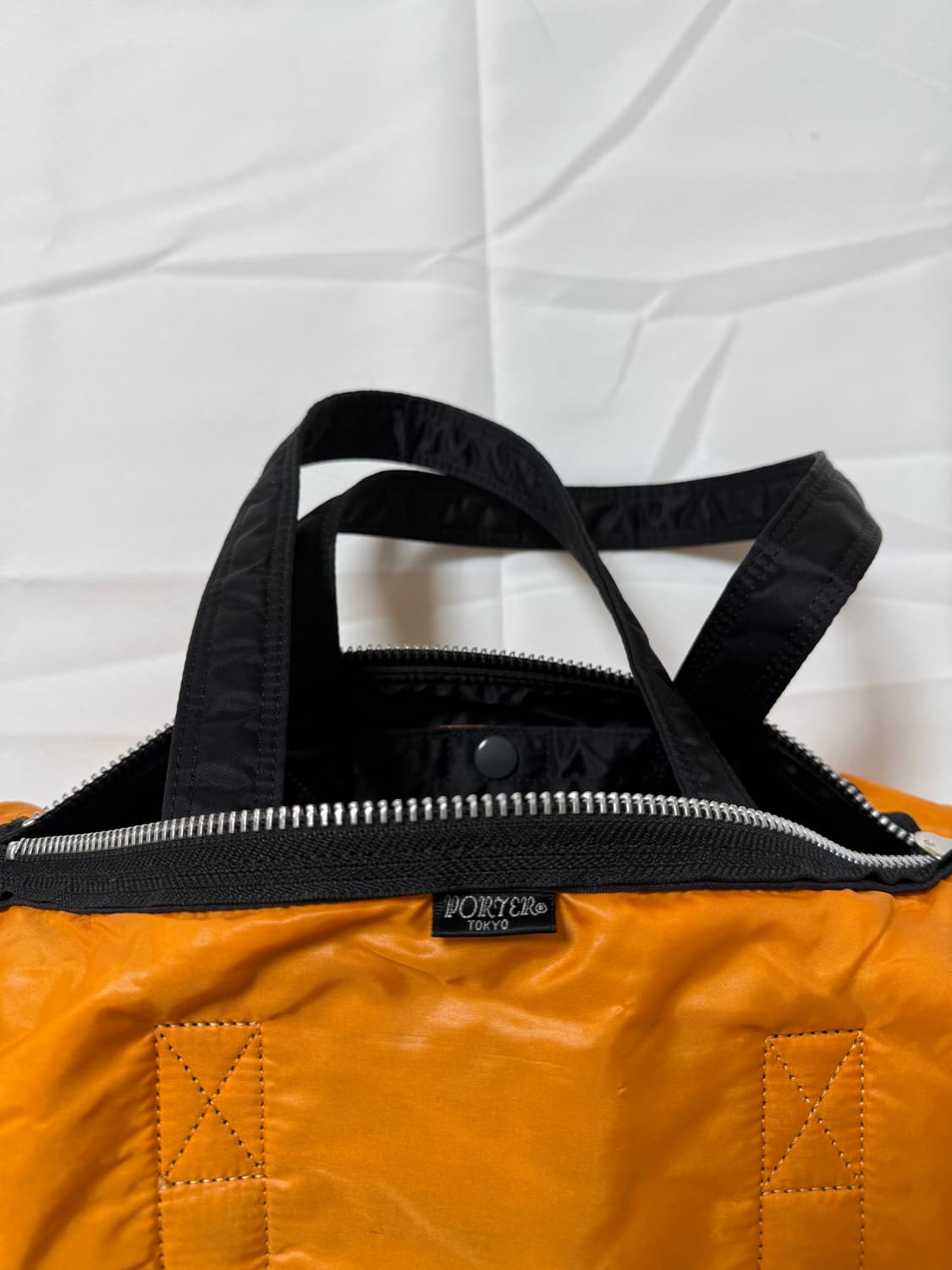 (미품) PORTER 포터 탱커 더플백 L 블랙 보스턴백 상품이미지10