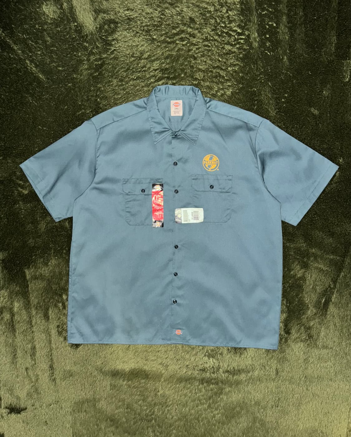 [XXL] 디키즈 하프 워크셔츠 Garden State Parkway 상품이미지1