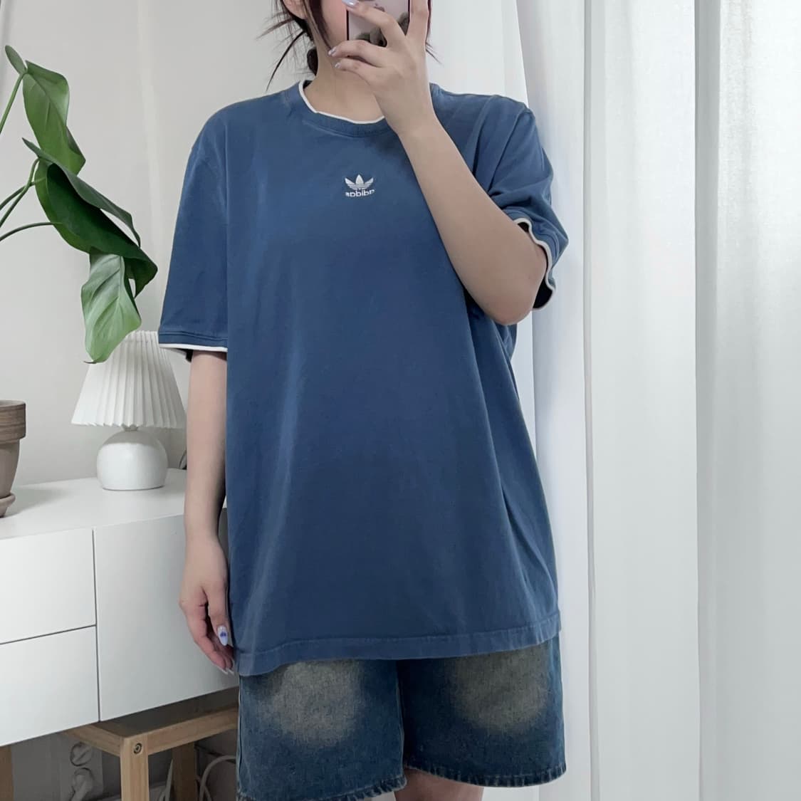 [정품] 아디다스 딥소라 중앙트레포일 반팔티 [ XL ] 상품이미지2