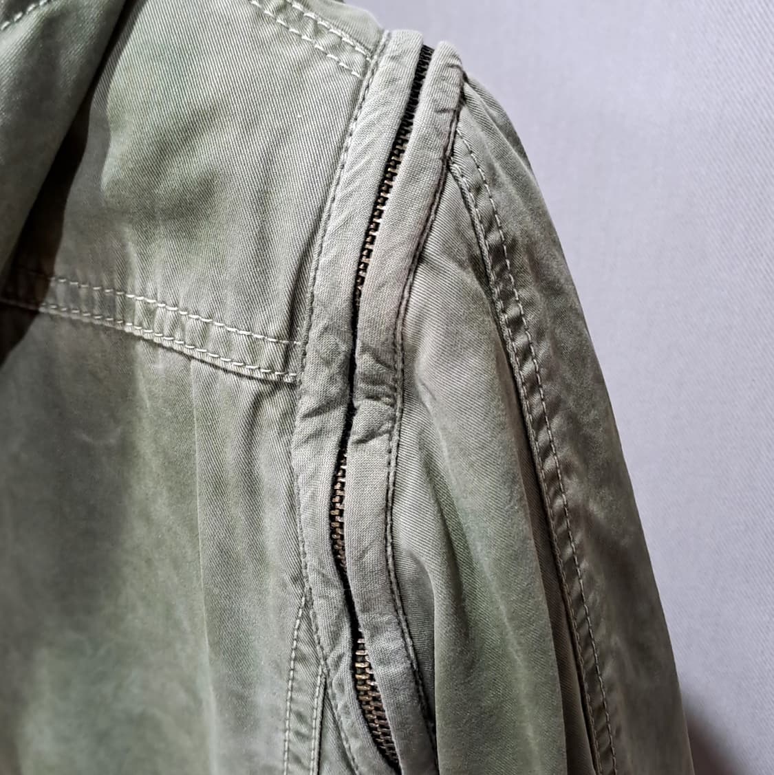 (택포) 디젤 가먼트 워싱 피쉬테일 야상 XL B371 상품이미지6