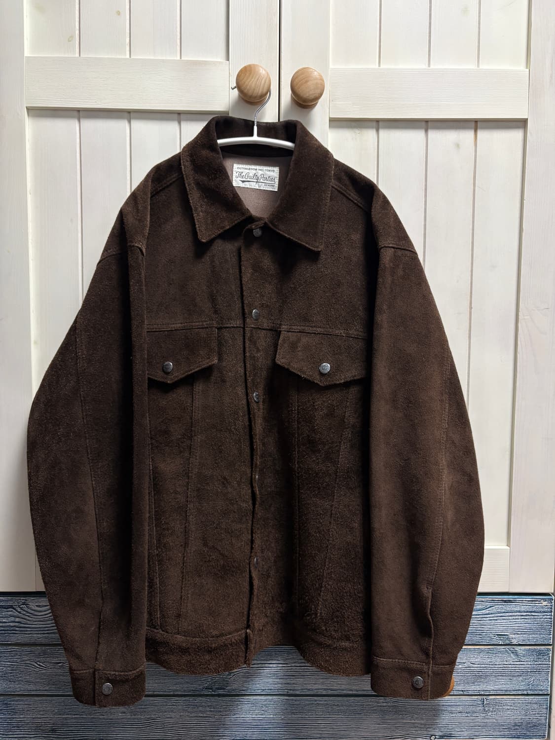 와코마리아 써드 타입3 스웨이드 자켓 m사이즈 상품이미지1