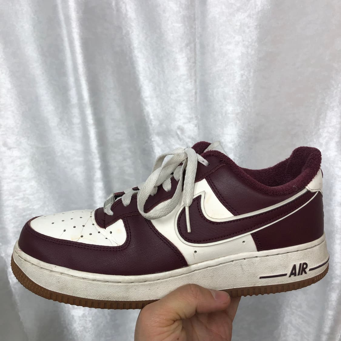 나이키 에어포스 1 07 나이트마룬 스니커즈 사이즈260  상품이미지3
