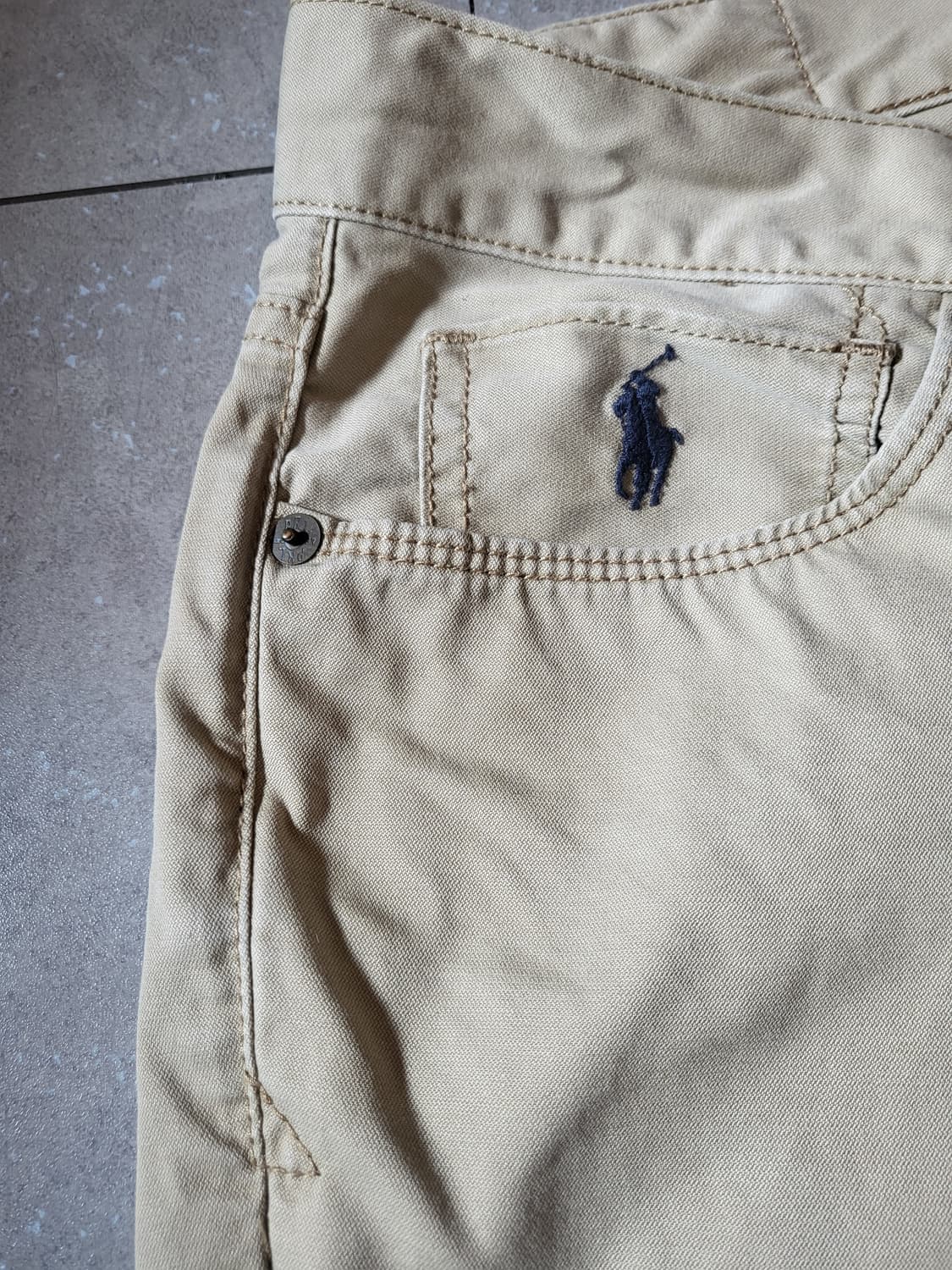 폴로 랄프로렌 남성 베이지 면바지 31/32 상품이미지2