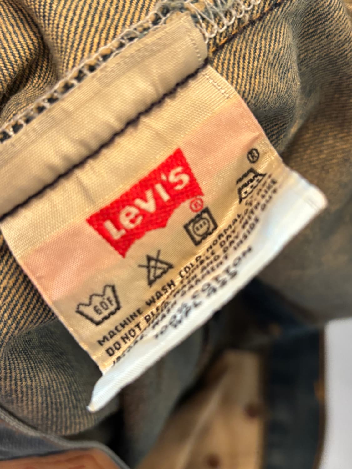 리바이스 501 청바지 W32 L30(미국)(희귀) 상품이미지7