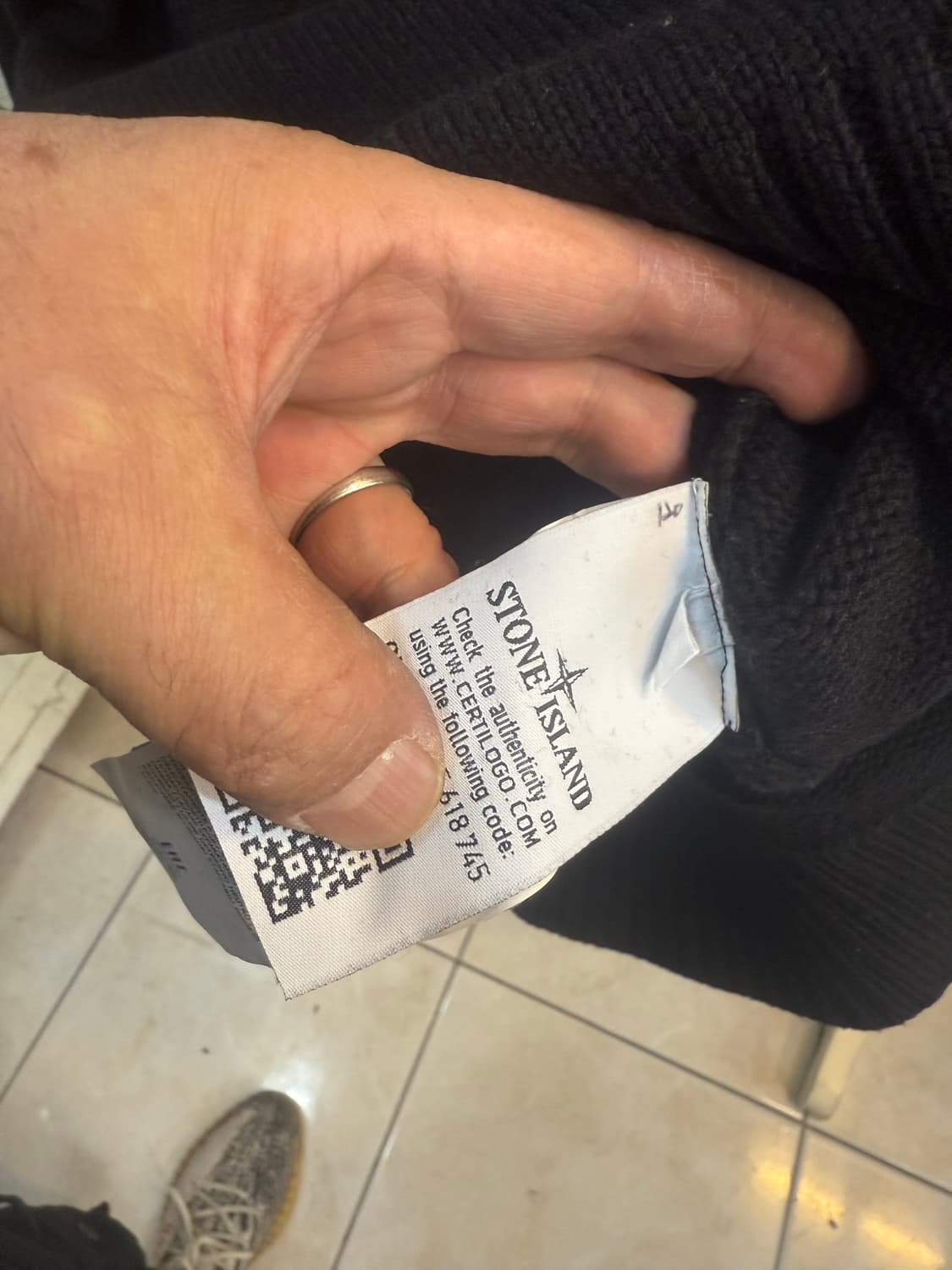 95 정품 스톤아일랜드 니트 자켓 팝니다 상품이미지5