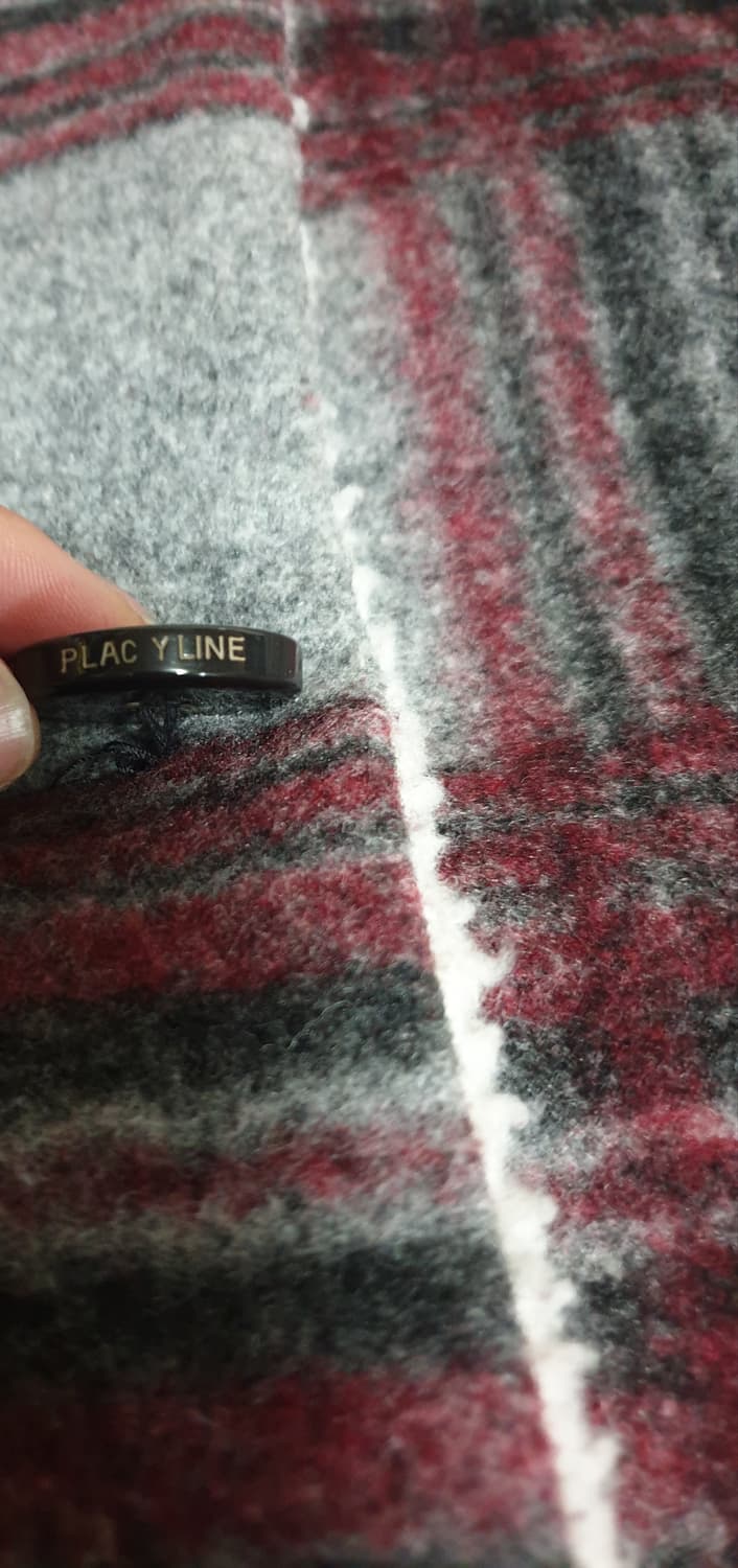 PLAC Y라인 울 양털 롱코트 (L) 상품이미지3