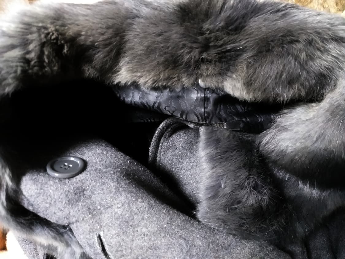 빈티지 퍼코트 대장 y2k자켓 그런지 핀터깔 오네갸루 긱시크 고스펑크로리 상품이미지5