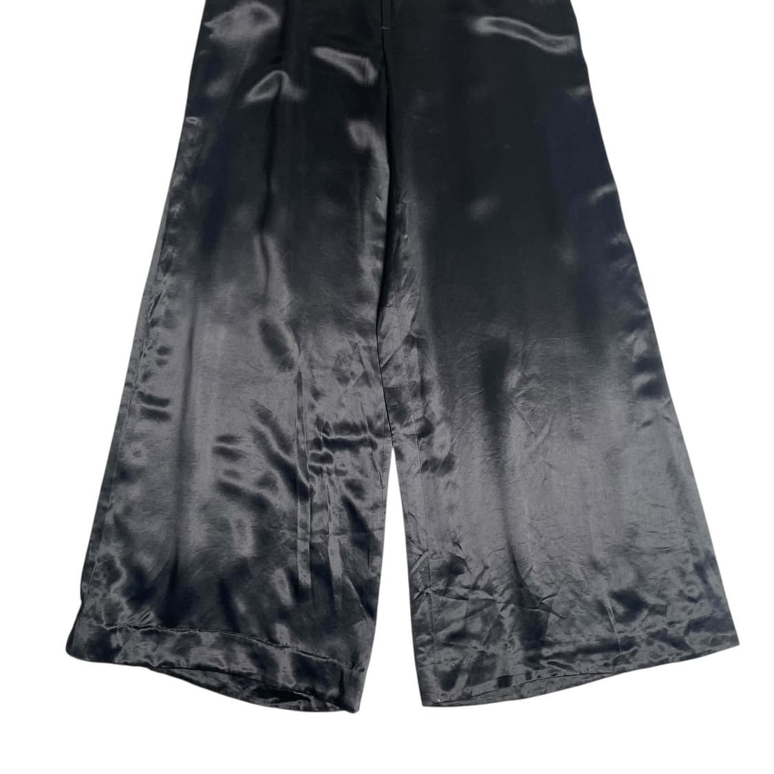 요지야마모토 레이온 블렌드 플레어 팬츠 상품이미지4