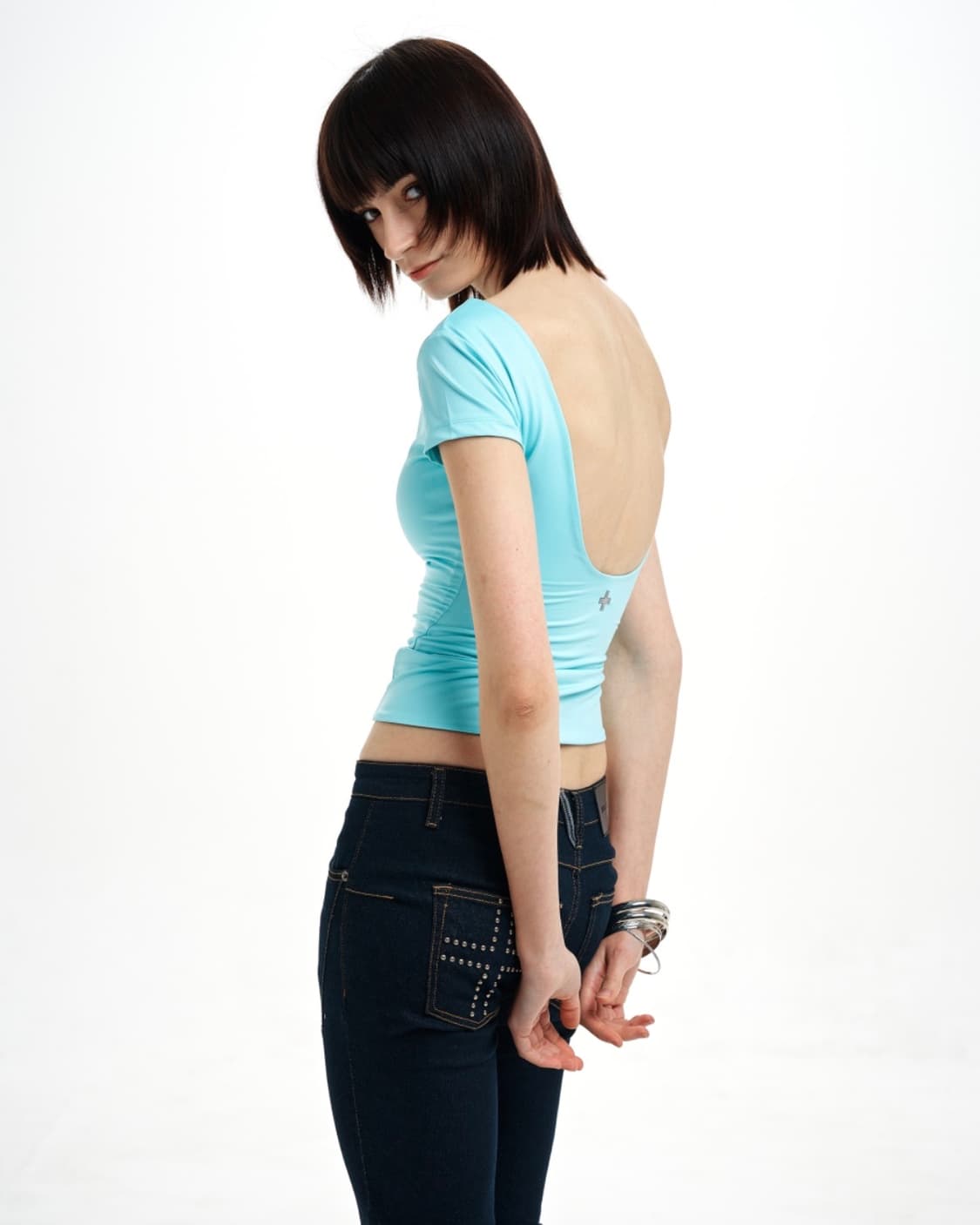 [2000ARCHIVES] RHEA BACK SCOOP T (MINT) 상품이미지2