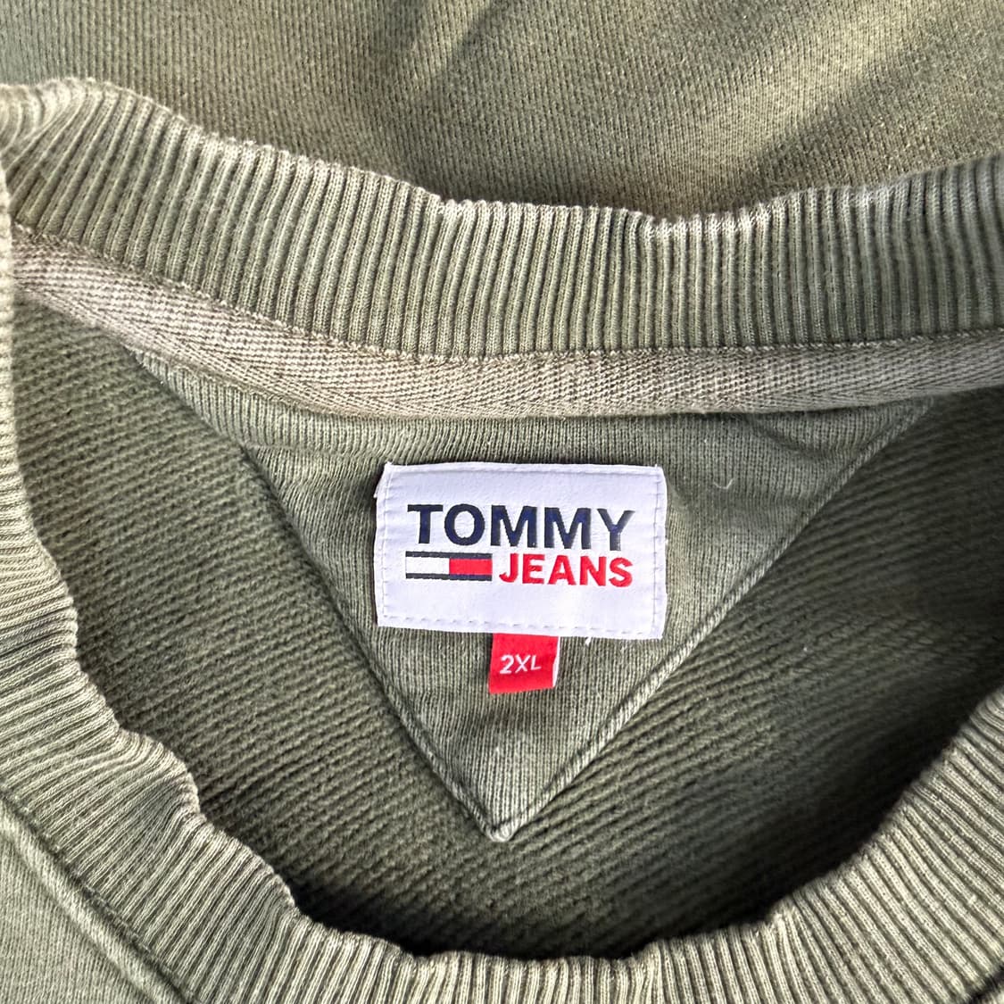 2XL 타미진스 베이직 맨투맨 0122T1 상품이미지3