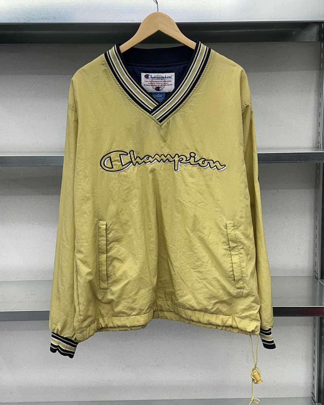 (L)90'S 챔피온 스펠아웃 웜업-M1559 상품이미지1