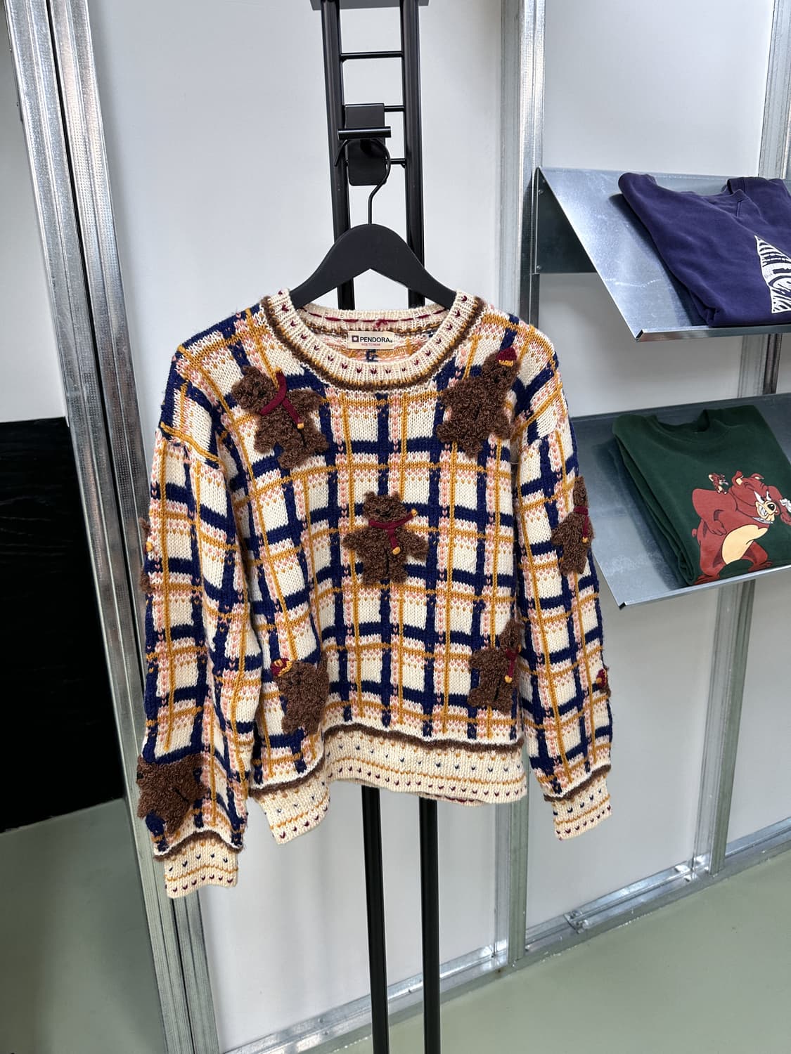 cute bear wool knit 상품이미지3