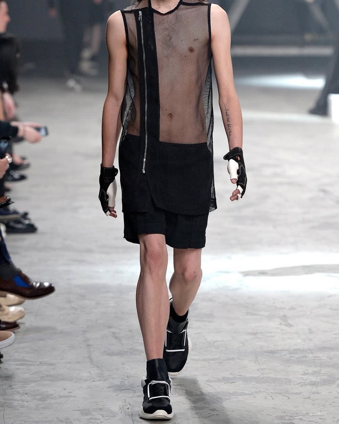 릭오웬스 아디다스 러너 레더 블랙 상품이미지9