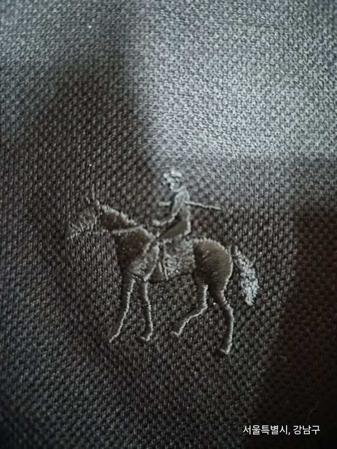 (새상품) 퍼플라벨 폴로 셔츠 M 상품이미지3