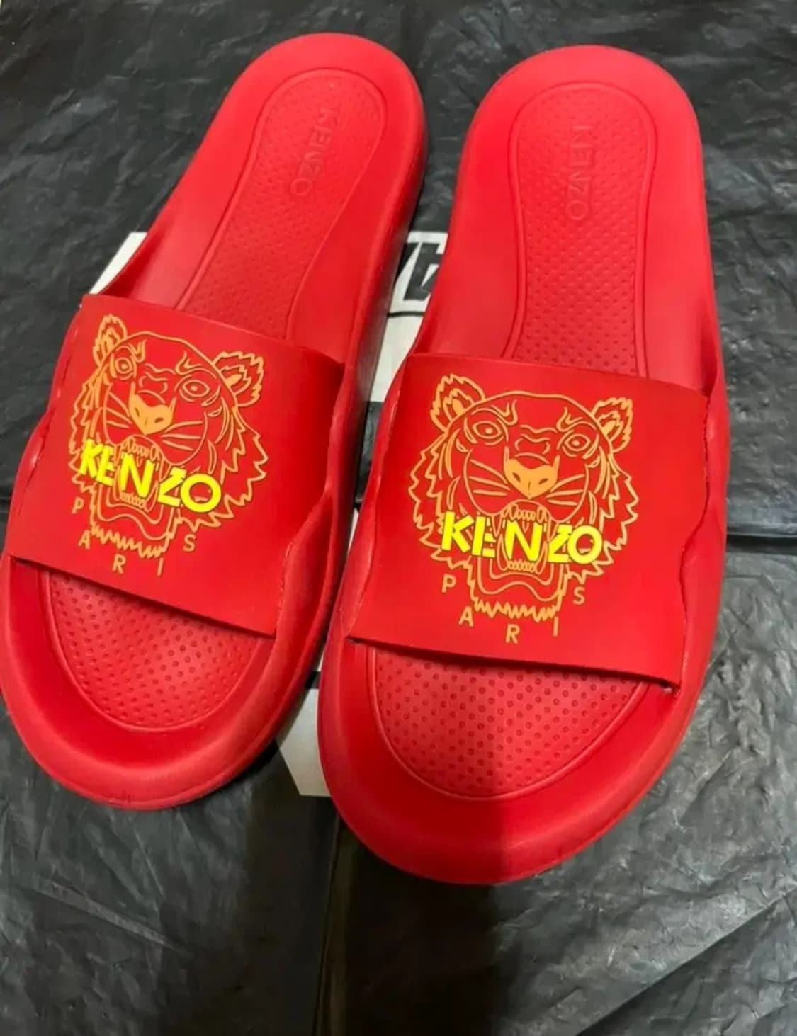 KENZO 겐조 타이거 슬리퍼 레드 상품이미지1