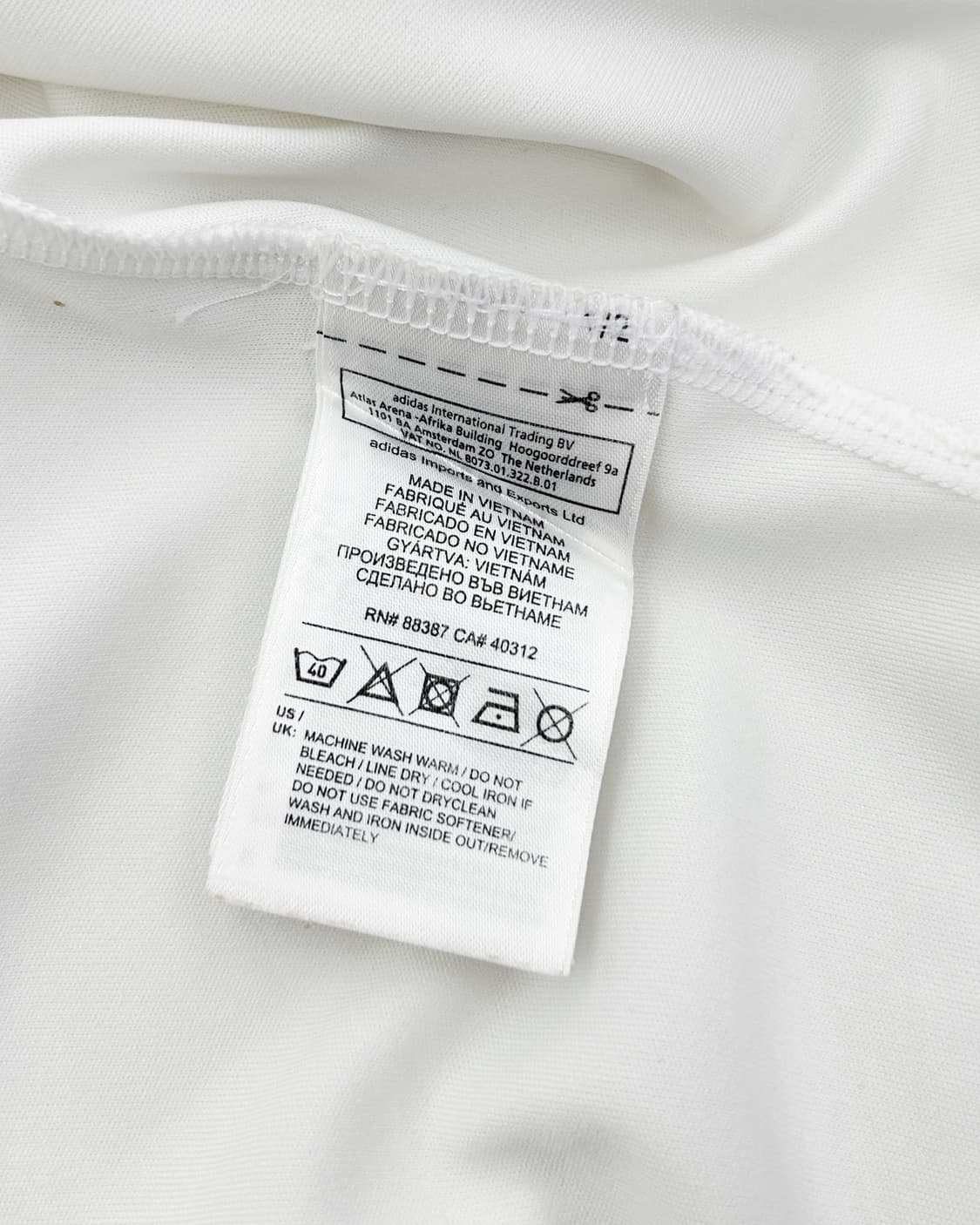 아디다스 12-13 레알 마드리드 110주년 홈 리그킷 모드리치 상품이미지9