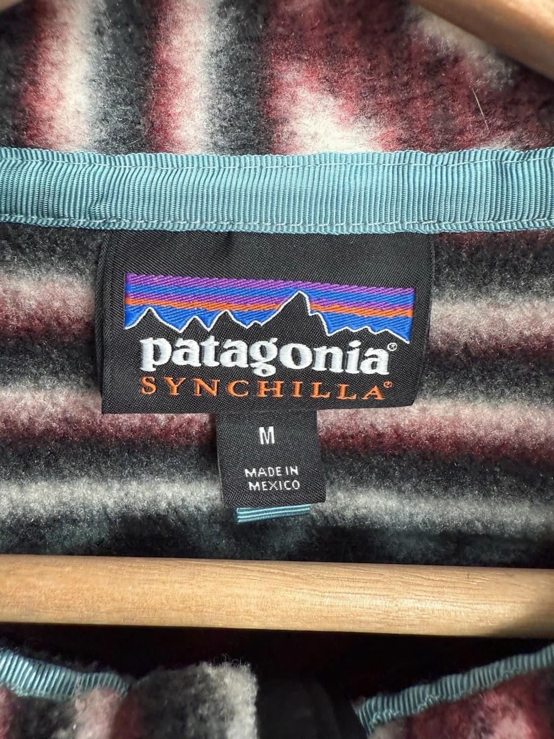 10s 파타고니아 신칠라 스냅-T 아즈텍 패턴 멕시코 상품이미지3