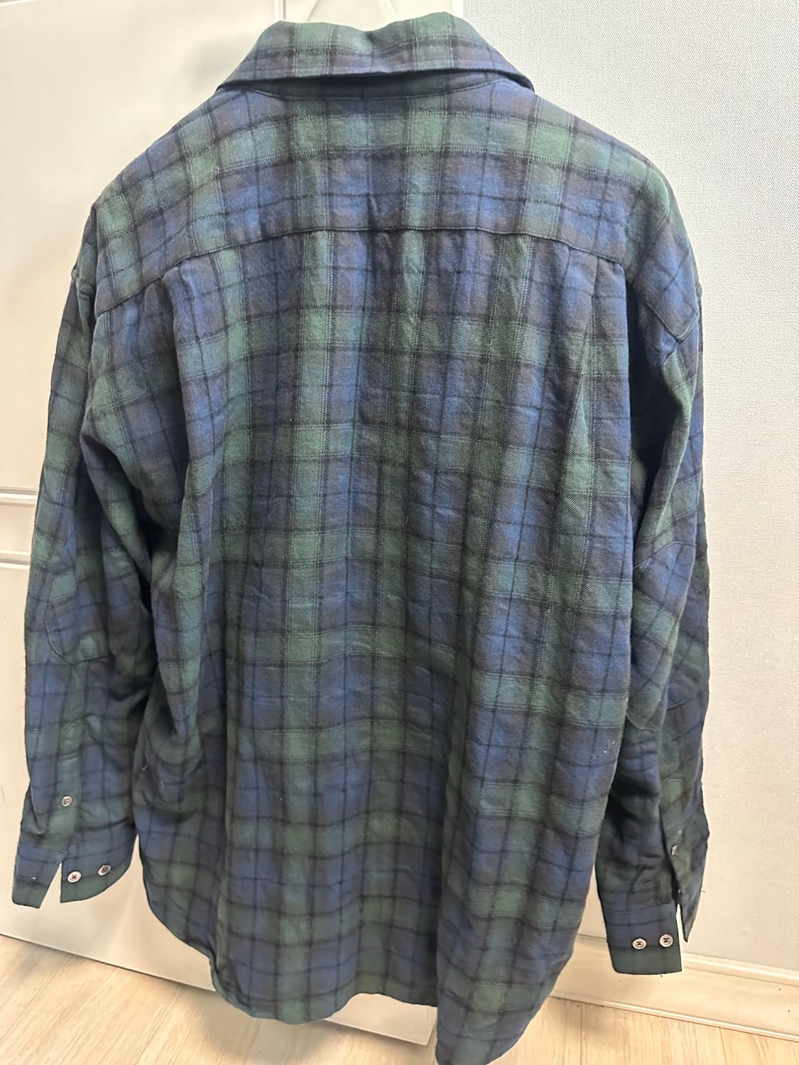 해칭룸 아카이브 체크 셔츠 상품이미지2