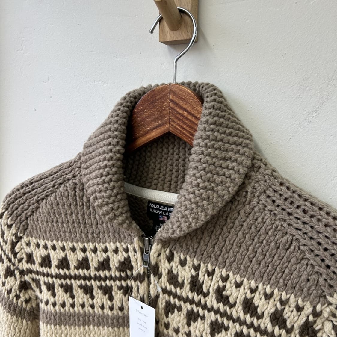 15839 - 폴로 진스 성조기 코위찬 가디건 상품이미지3