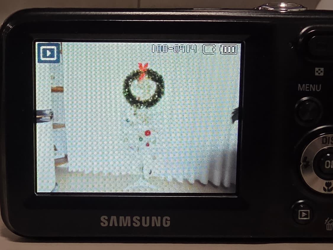 삼성 블루 ES80 빈티지 디지털카메라 상품이미지7