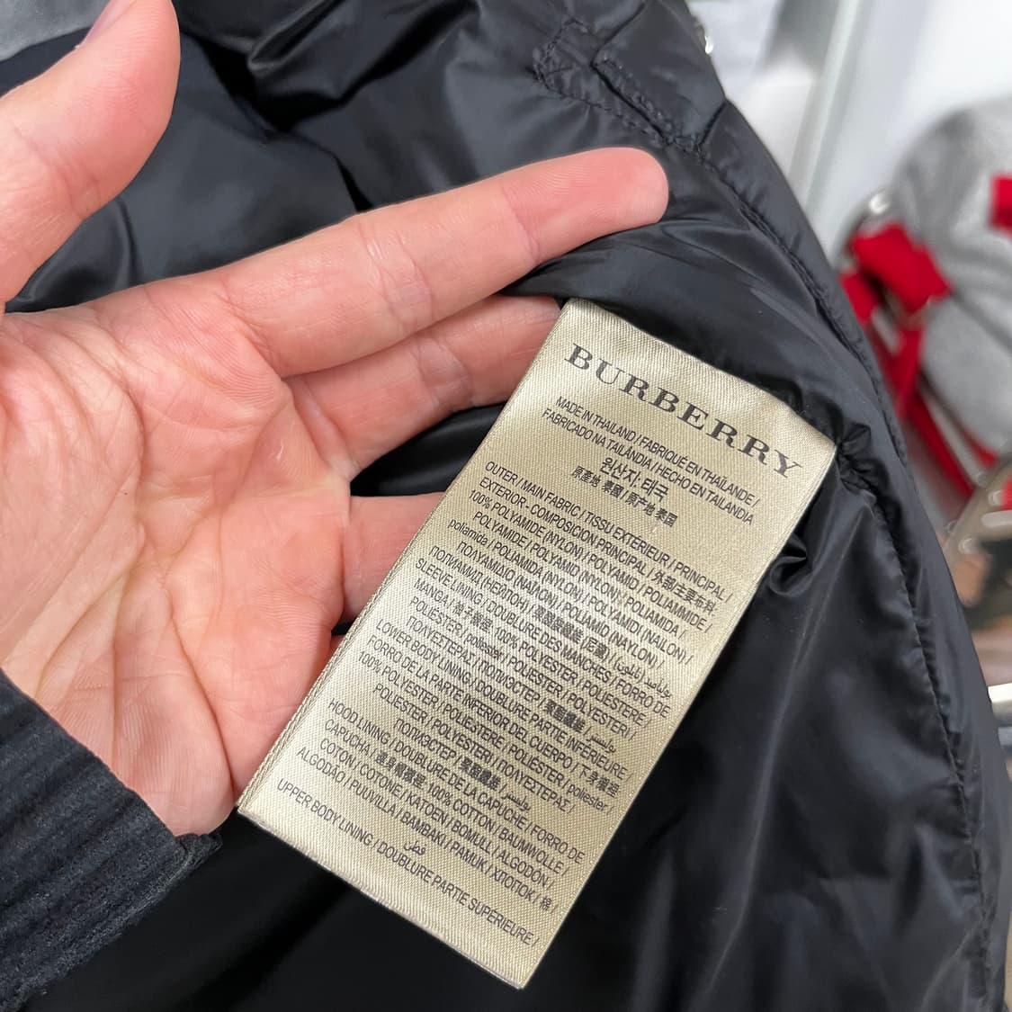 버버리 하틀리 2in1 구스다운 패딩점퍼 M 상품이미지7