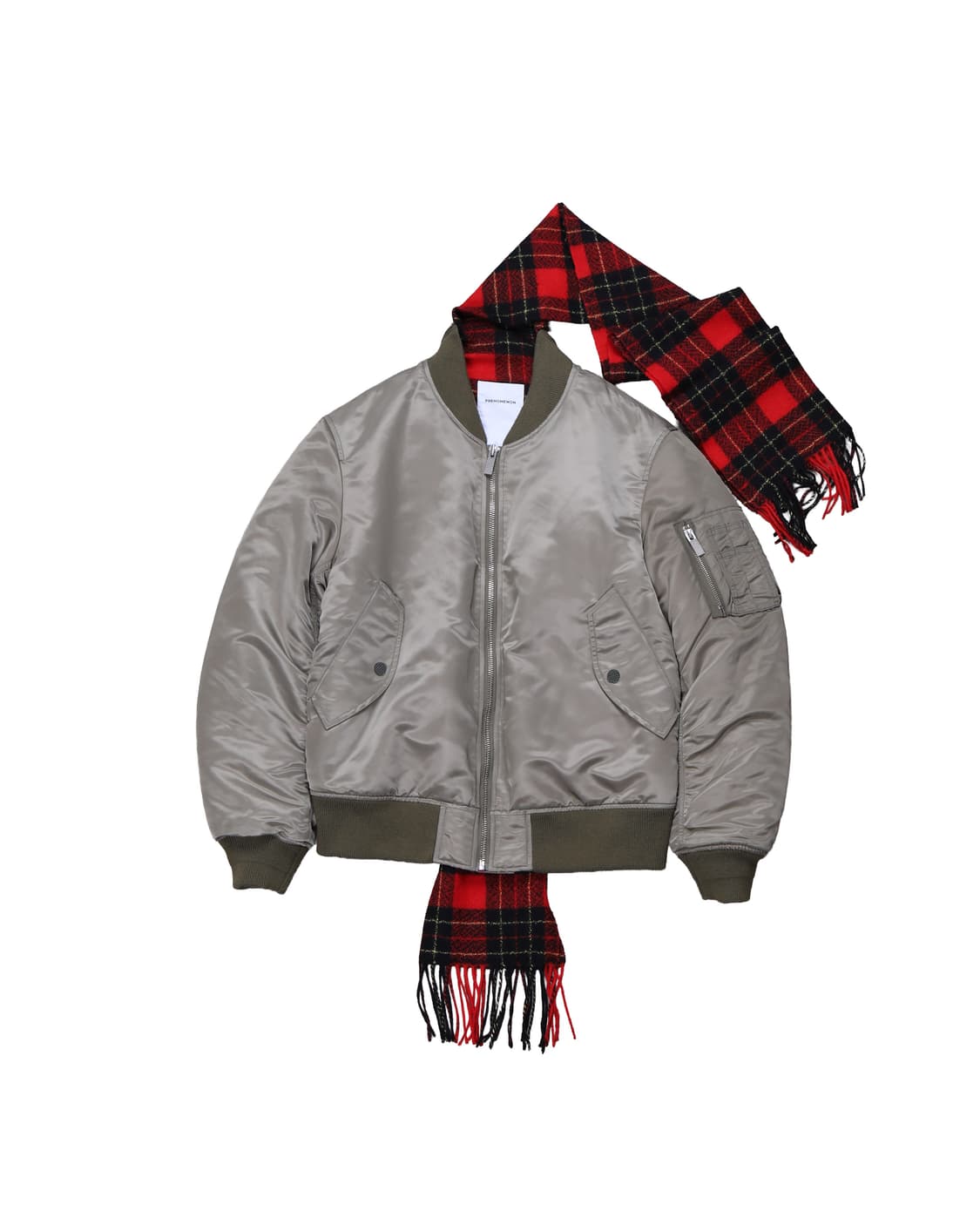 PHENOMENON FW15 Cutoff Scarf MA-1 Jacket 상품이미지1