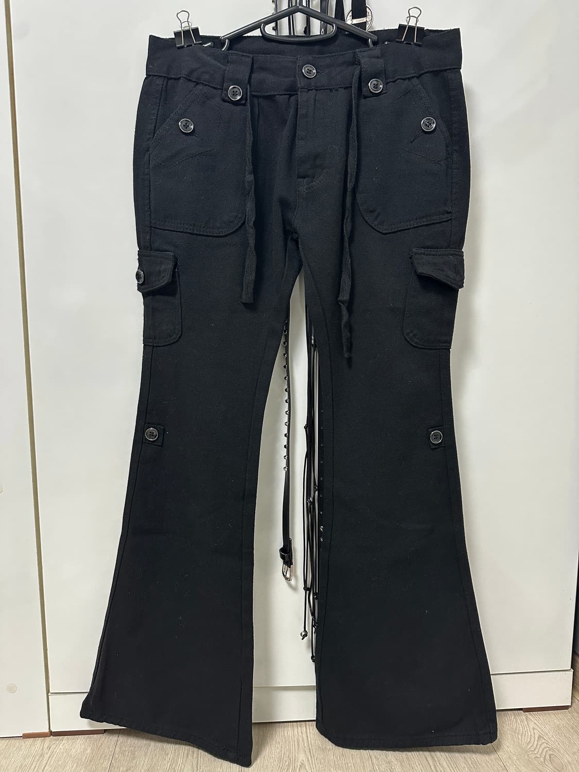 어반유니크 cargo slim bootcut pants 상품이미지2